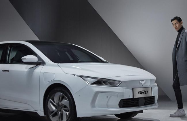 Geely Geon Geely GE11 showcased in Shanghai; more details revealed
