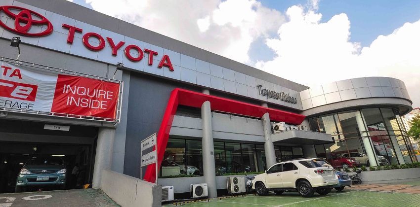 Toyota Showroom Front