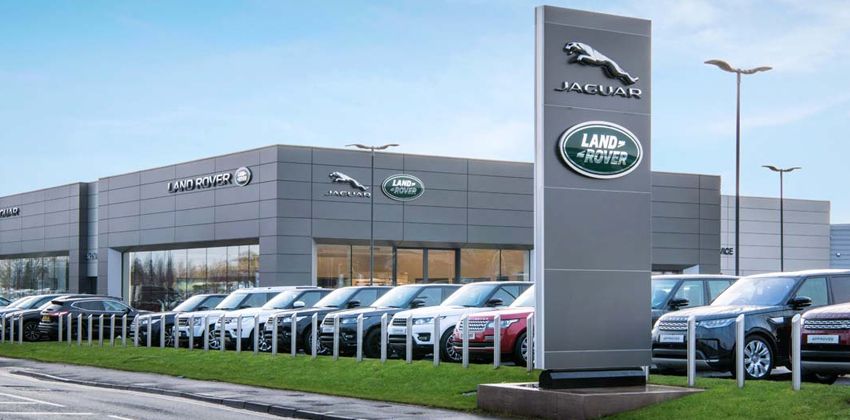 Jaguar Land Rover Showroom Front