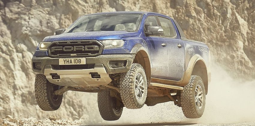 Ford Ranger Raptor Front Angular