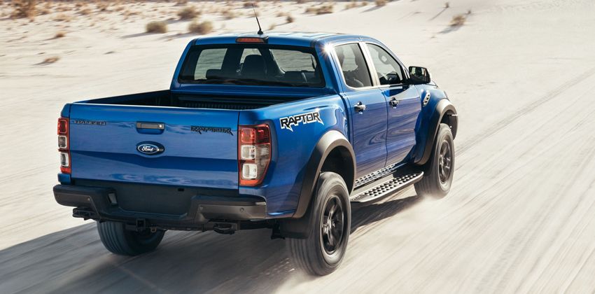 Ford Ranger Raptor Rear Angular