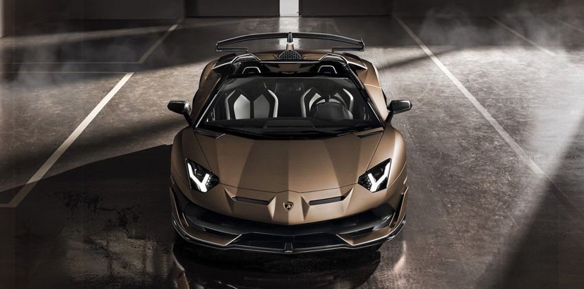 Lamborghini unveils Aventador SVJ Roadster FRONT