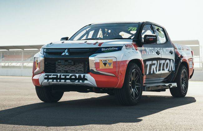 Mitsubishi Strada enters the race circuit