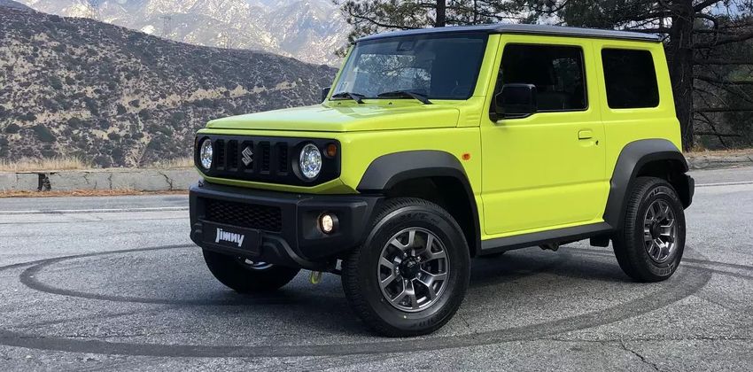 2019 Suzuki Jimny Front Angular