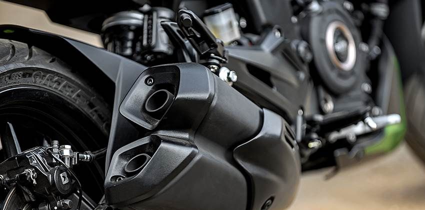 2019 Kawasaki Dominar Exhaust