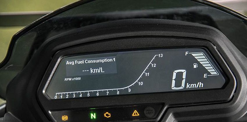 2019 Kawasaki Dominar Instrument Cluster