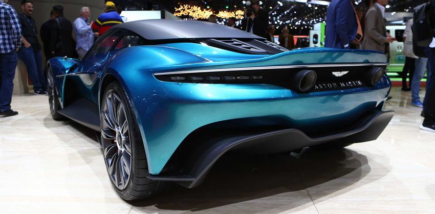 Aston Martin Vanquish Rear Angular