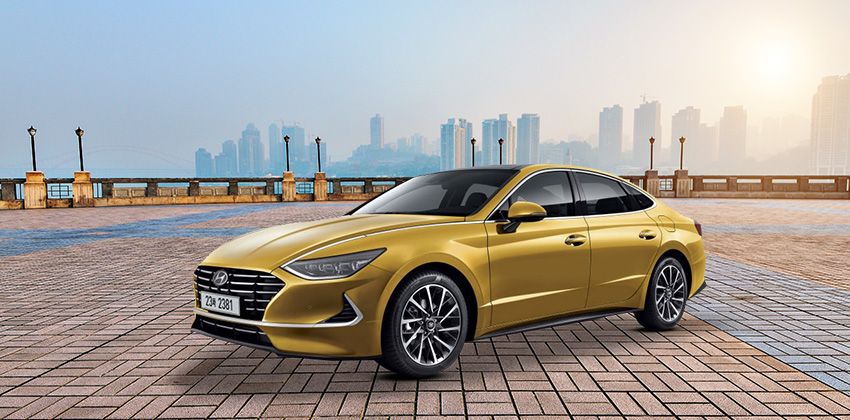 2020 Hyundai Sonata Left Side Angular