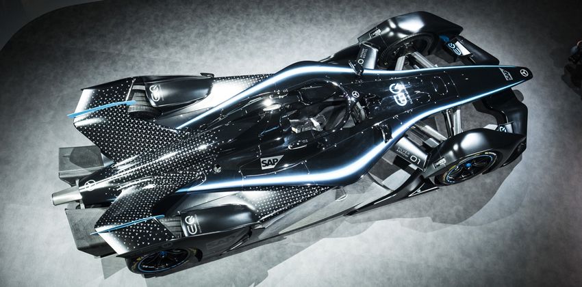 Mercedes-Benz EQ Silver Arrow 01 Top View