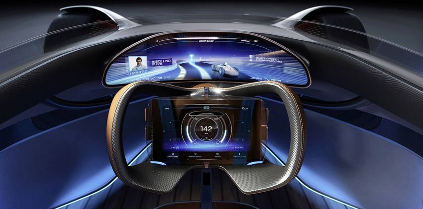 Mercedes-Benz EQ Silver Arrow 01 Cockpit