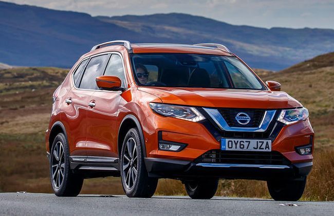 T32 Nissan X-Trail facelift variants displayed at media preview event