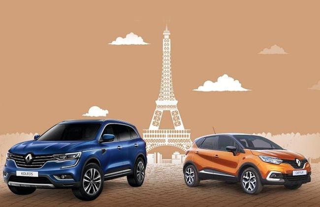 Buy Renault Captur or Koleos and win a trip to Paris