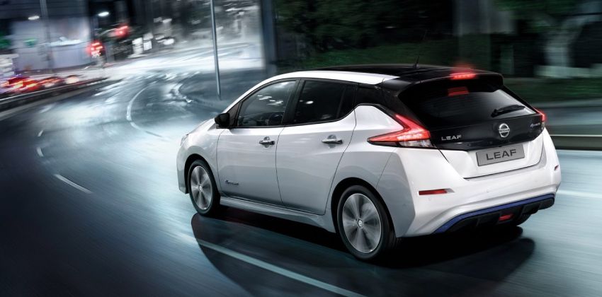 Nissan Leaf Rear Angular