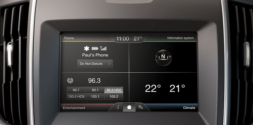 Ford S-Max touchscreen 