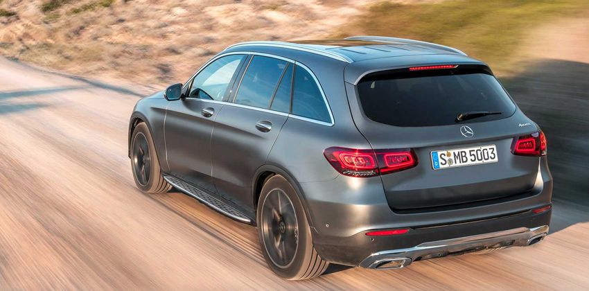 2019 Mercedes-Benz GLC Rear Angular