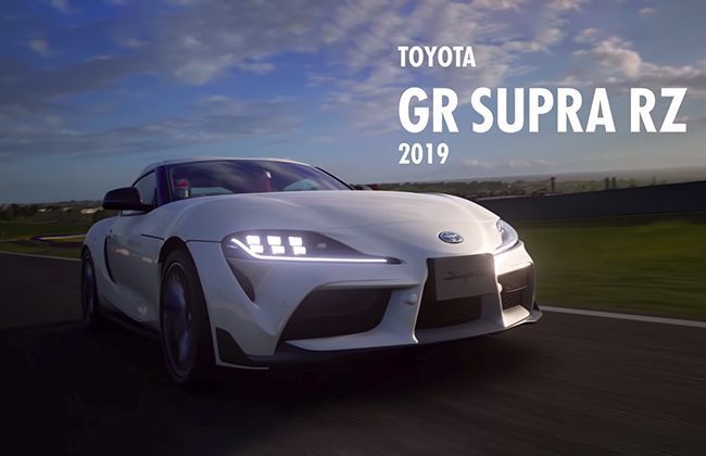 Drive the Toyota GR Supra RZ on your PS4