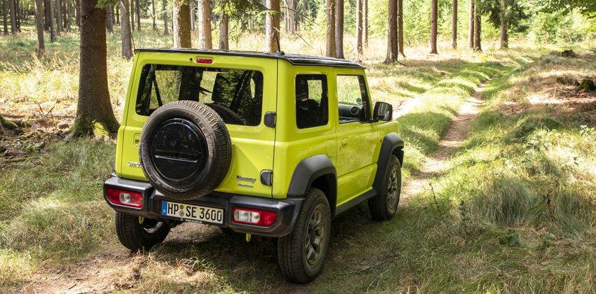 2019 Suzuki Jimny Rear Angular