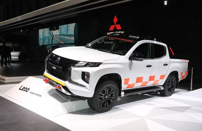 Stuck in the mountains? Mitsubishi Strada has got you covered