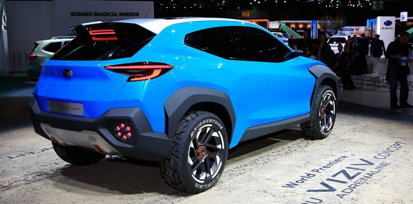 Subaru Viziv Adrenaline Concept rear