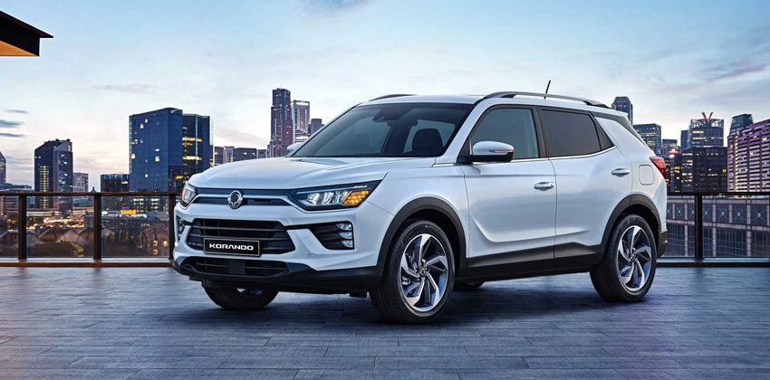 SsangYong Korando Front Angular
