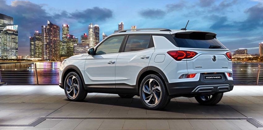 SsangYong Korando Rear Angular
