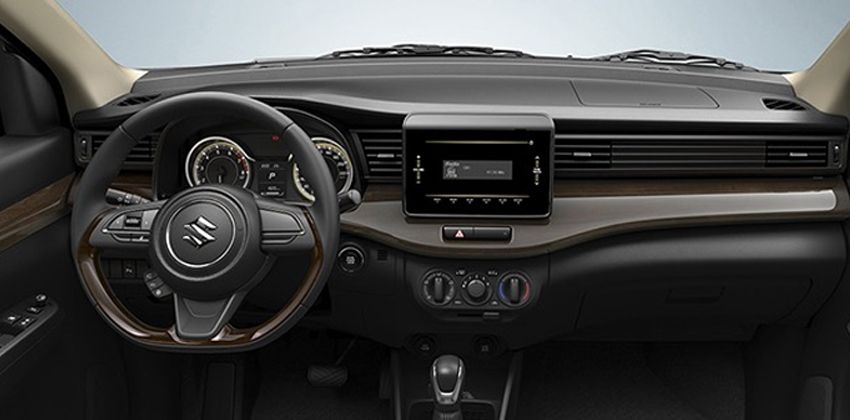 Suzuki Ertiga Black Edition Dash