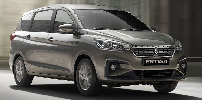 Suzuki Ertiga Black Edition Front Angular