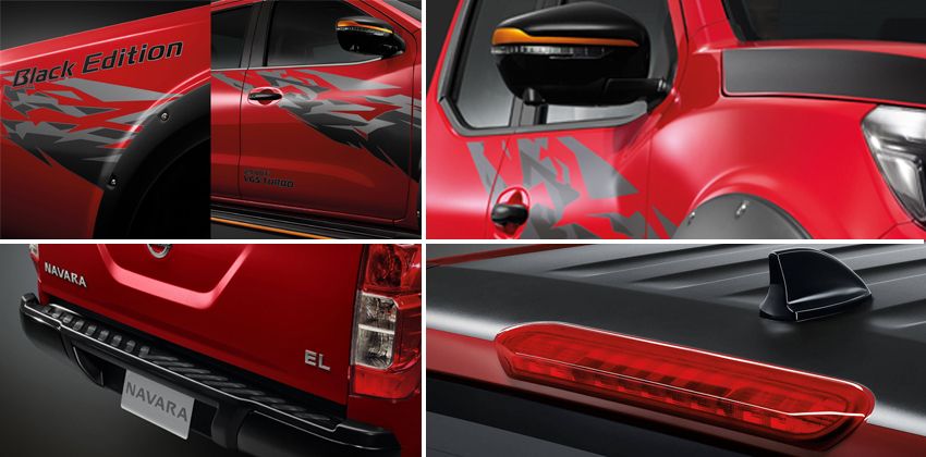 Navara Black Edition 2 exterior features