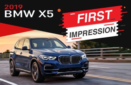 2019 BMW X5: First impression