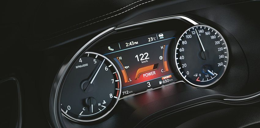 Nissan Maxima instrument cluster