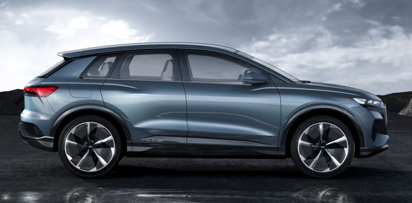 Audi e-tron Concept Side