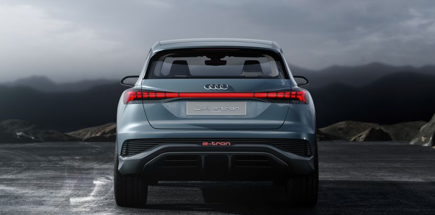 Audi e-tron Concept Rear