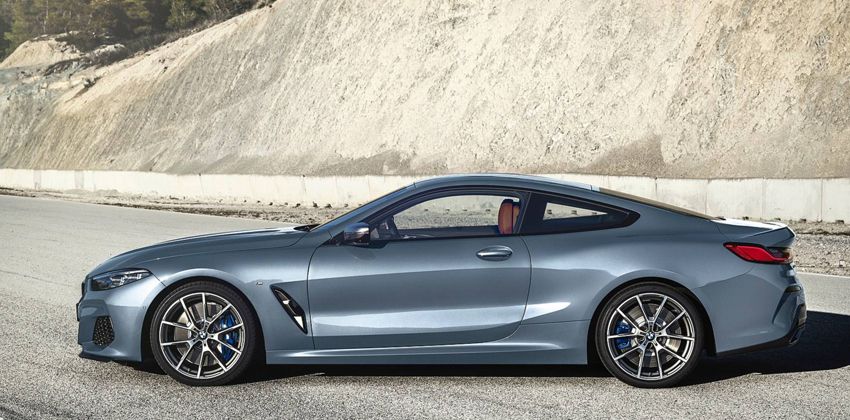 BMW 8 Series Side View