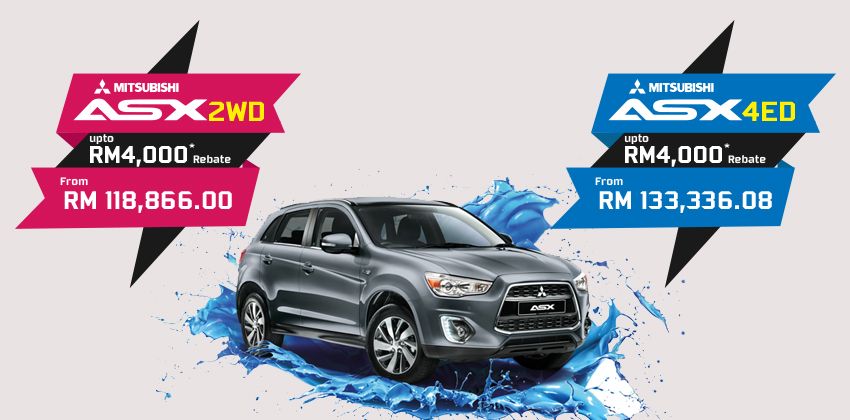Mitsubishi ASX offer
