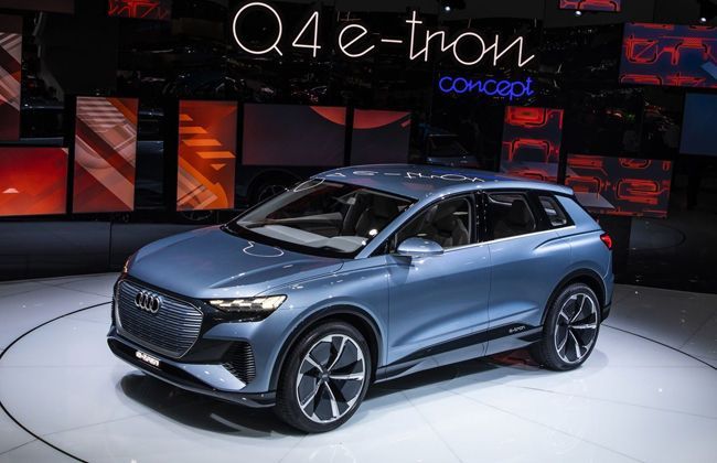 Audi Q4 e-tron concept unveiled at 2019 Geneva Motor Show