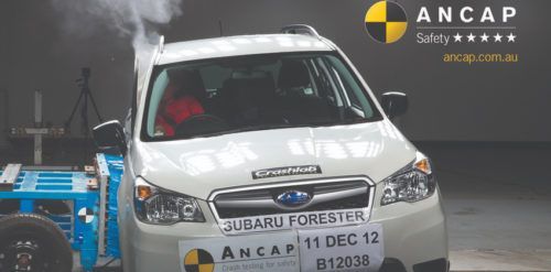 Subaru Forester gets a five-star rating from ANCAP