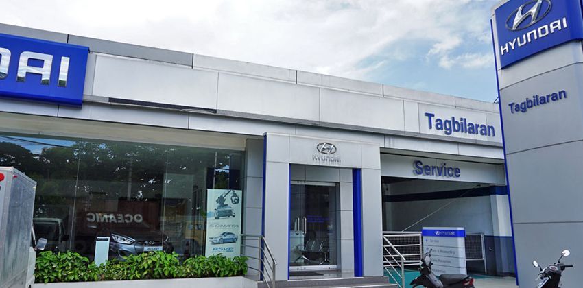 Philippine Hyundai Showroom Front