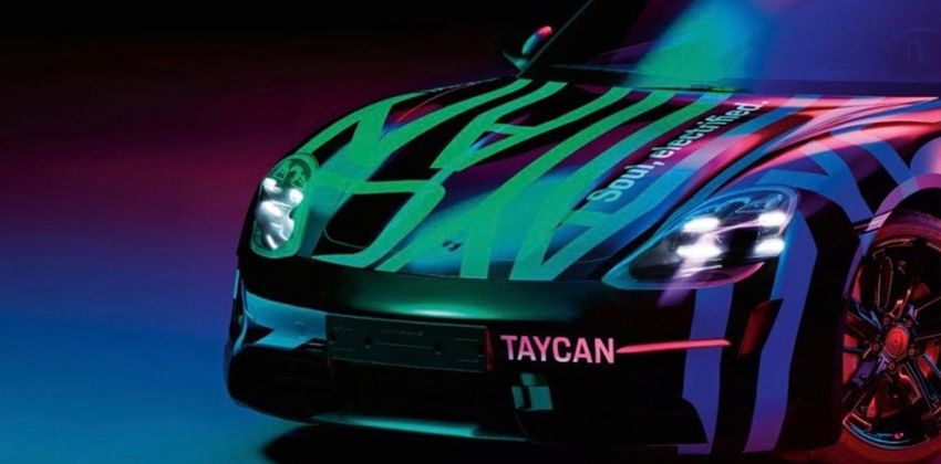 Porsche Taycan teaser