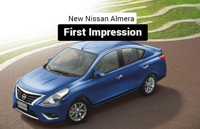 Updated Nissan Almera: First impression
