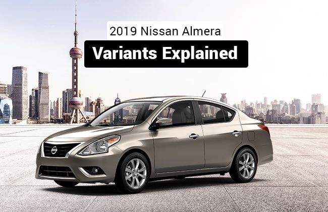 2019 Nissan Almera: Variants explained