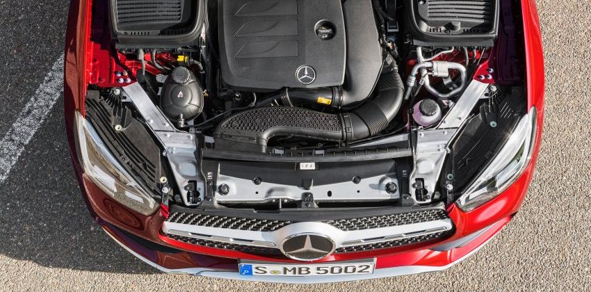 C253 GLC Coupe facelift engine