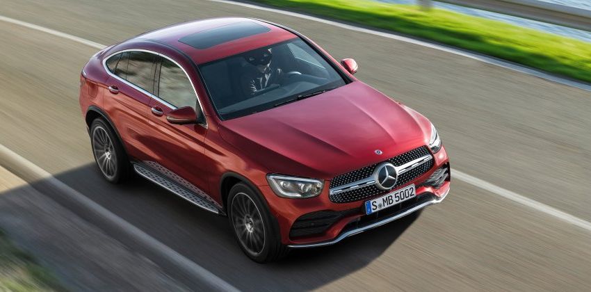 C253 GLC Coupe facelift top-view