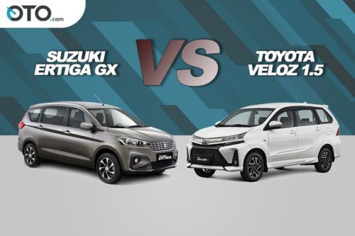 Suzuki Ertiga GX vs Toyota Veloz 1.5, Saling Adu Keunggulan