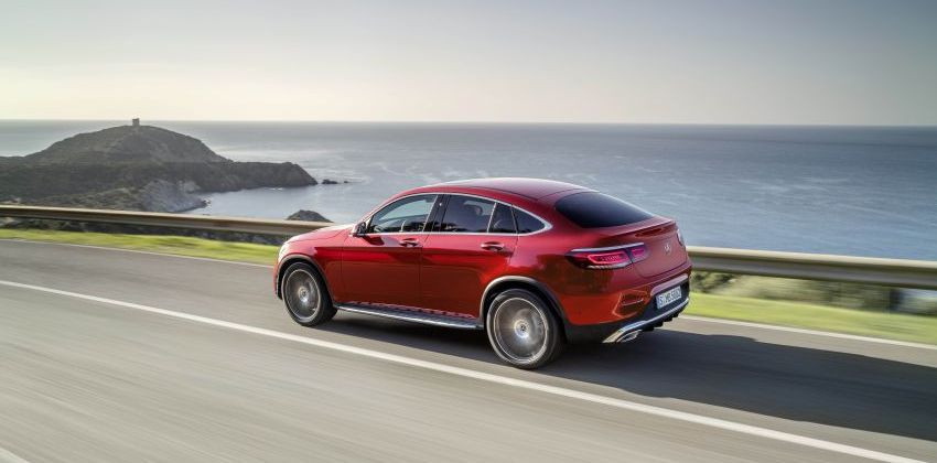 GLC Coupe facelift side