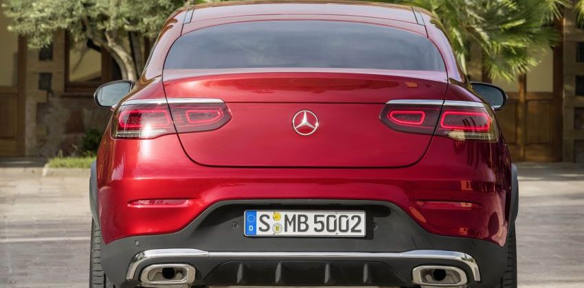 GLC Coupe facelift rear