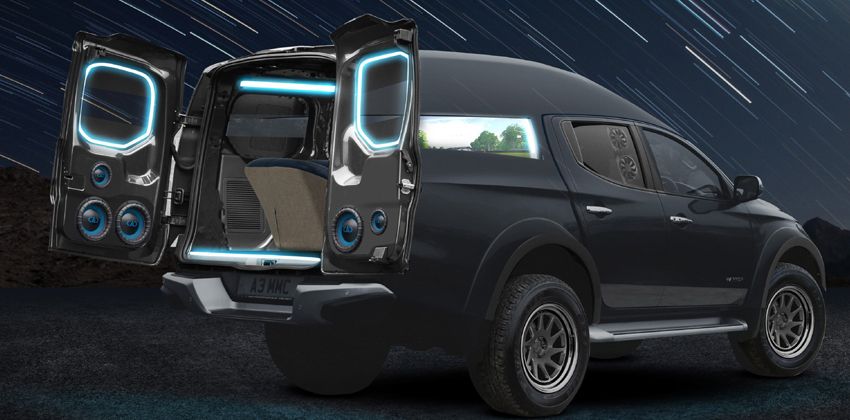 Mitsubishi L200 eSports Rear Angular