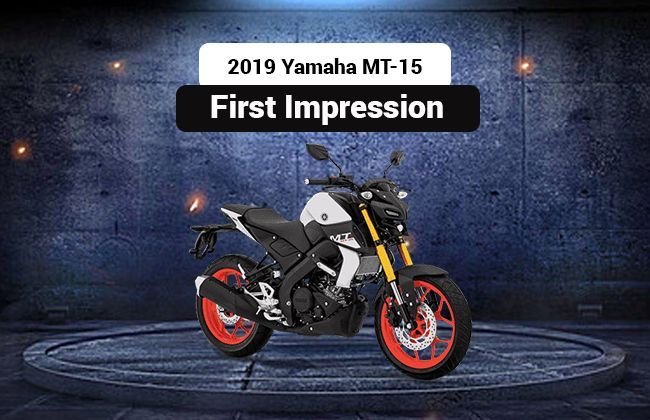 2019 Yamaha MT-15: First impression