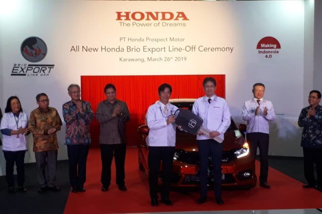 Rayakan 20 Tahun di Indonesia, Honda Ekspor All New Brio Rayakan 20 Tahun di Indonesia, Honda Ekspor All New Brio