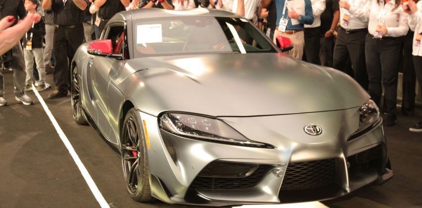 2020 Toyota A90 Supra Front Angular