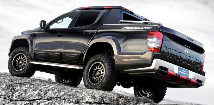 Mitsubishi Triton Absolute Rear Angular
